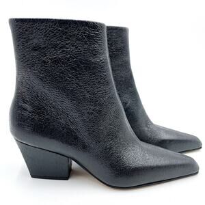 Paris Texas Black Heeled Boots